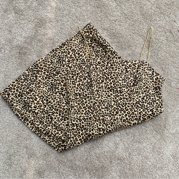 Leopard Print Mini Dress - Picture 1 of 4
